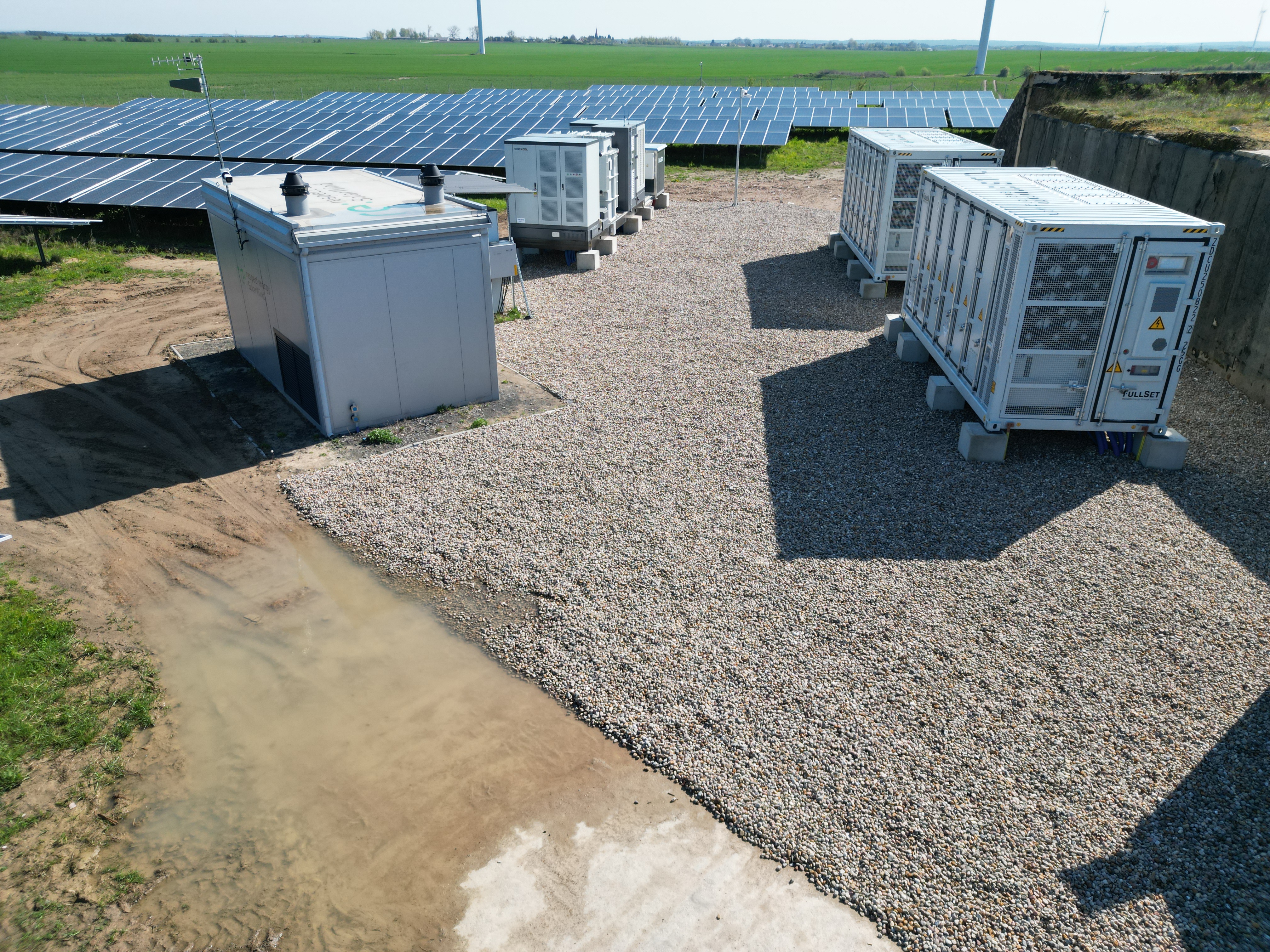 BESS Drzeńsko — 3 MW / 6 MWh, gotowa instalacja